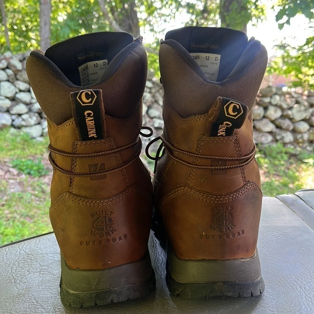 Carolina Forrest men’s 8” Waterproof Insulated 4x4 Work Boot 800 grams,steel toe